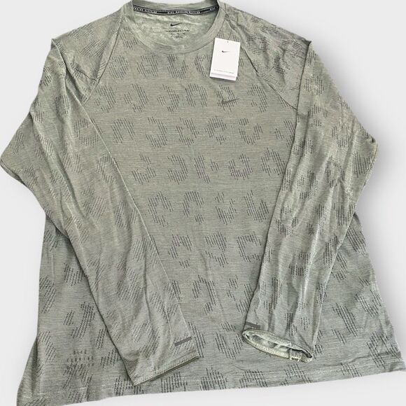 Nike Running Division Therma-FIT ADV Long-Sleeve Running Top size Large New - Picture 1 of 9